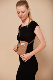 Bolso para teléfono Hindbag Bill - Canela