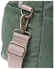 Bolso de viaje Roka Gatwick pequeño de lona reciclada - Verde Tormenta