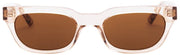 MessyWeekend Jenner Gafas de lectura con luz azul - Marrón/Paloma Beige