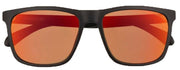 Gafas de sol lente en espejo cuadrado superdry - negro