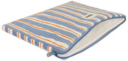Maletín para portátil Hindbag Ava Small de 13 pulgadas - Naranja/Azul Rayas