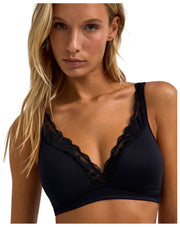Sujetador Falke Delicate Touch High Apex - Negro