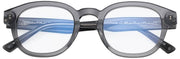 MessyWeekend Kim Gafas de lectura con luz azul - Transparente/Gris ceniza
