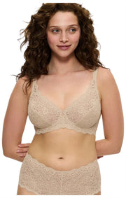 Triumph Sujetador de encaje con aros Amourette - Beige piel
