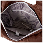 Bolso de hombro Roka Oxford mediano Taslon - Marrón chocolate