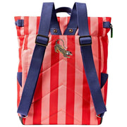 roka-canfield-b-medium-recycled-canvas-backpack---circus-print-redpink-35902366