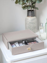 Organizador de maquillaje Stackers Classic Drawer - Taupe