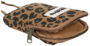 Bolso para teléfono Hindbag Bill - Leopard Cinnamon Brown