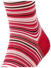 Calcetines Falke Microblock - Rojo geranio