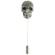 david-van-hagen-skull-burnished-stick-lapel-pin---silver-34515671