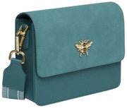 Bolso bandolera Highbury de Alice Wheeler London - Verde azulado