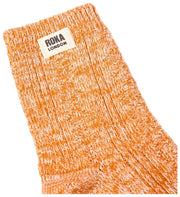 Calcetines Roka Wallace Crew - Naranja quemado