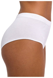 Calzoncillos Falke Daily Seamless de cintura media - Blanco