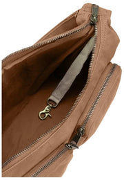 Hindbag Emile Bolso de hombro con múltiples bolsillos - Marrón canela