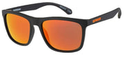 Gafas de sol lente en espejo cuadrado superdry - negro