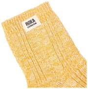 Calcetines Roka Wallace Crew - Amarillo maíz