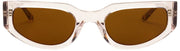 MessyWeekend Gafas de lectura de sol Hart Blue Light - Marrón/Paloma Beige