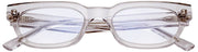 MessyWeekend Jenner Gafas de lectura con luz azul - Transparente/Paloma Beige