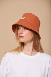 Gorro de pescador Hindbag Bob - Naranja Sienna