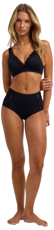 Falke Braguitas De Talle Medio Delicate Touch - Negro