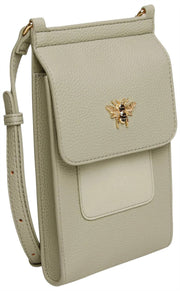 Bolso bandolera Alice Wheeler London Mini Bloomsbury - Verde pistacho