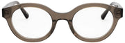 MessyWeekend Gafas de lectura con luz azul helada - Transparente/Verde oliva