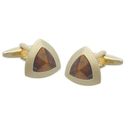 david-van-hagen-tiger-eye-angular-shaped-cufflinks---browngold-34498413