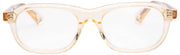 MessyWeekend Travis Gafas de lectura con luz azul - Transparente/Amarillo sol