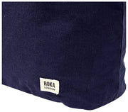 Roka Hoxton Bolso de hombro grande de lona de algodón - Azul marino