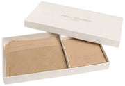 Set de regalo con monedero y espejo compacto Veronica de Alice Wheeler London - Beige arena