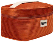 Hindbag Gaspard Vanity Bag - Terciopelo Ladrillo Naranja