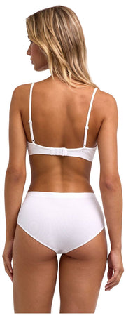 Bralette tipo corpiño sin costuras Daily de Falke - Blanco
