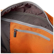 Bolso de viaje Roka Gatwick mediano de lona reciclada - Naranja Atómica