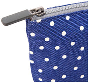 Roka Maida Vale Bolso pequeño de lona de algodón - Navy Polka Dot