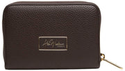 Monedero Bromley de Alice Wheeler London - Marrón chocolate
