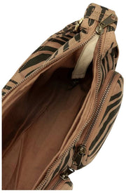 Bolso de hombro Hindbag Emile con múltiples bolsillos - Cinnamon Tiger Brown