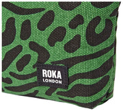 Roka Maida Vale Bolso pequeño de lona de algodón - Verde alcachofa
