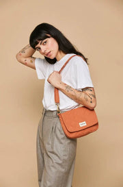 Bolso de hombro acolchado Hindbag Margault - Sienna
