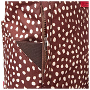 Mochila mediana de lona reciclada Roka Canfield B - Marrón Spot