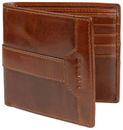 Cartera plegable Dents Itchen - Marrón coñac