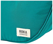 Bolso bandolera Roka Farringdon Taslon - Azul vista al mar