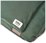 Bolso de viaje Roka Gatwick pequeño de lona reciclada - Verde Tormenta