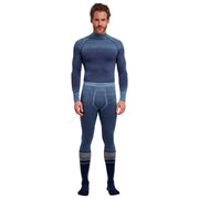 Mallas 3/4 Falke Maximum Warm - Azul espacial