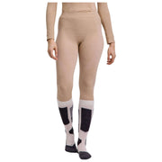 Medias 3/4 Falke Wool Technology Regular Fit - Beige paja