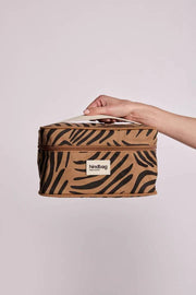 Neceser Hindbag Gaspard - Zebra Cinnamon Brown
