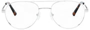 MessyWeekend Cruise Gafas de lectura con luz azul - Transparente/Plateado