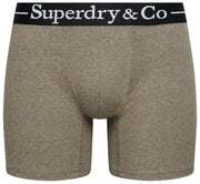 Superdry & Co Paquete triple de calzoncillos - Marrón Marga/Marrón Grano/Tan Marga