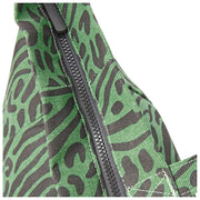 Bolso tote extragrande de lona de algodón Roka Marylebone - Verde alcachofa