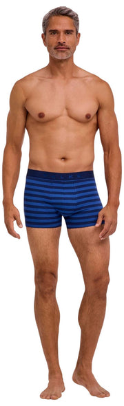 Calzoncillo bóxer Falke Daily Comfort a rayas - Azul Real