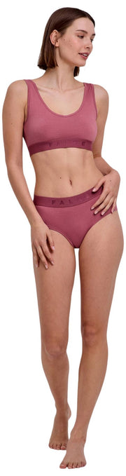 Falke Daily Comfort - Pack de 2 bralettes tipo corpiño - Rojo